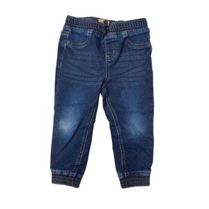 Maximus Rex Pull On Denim Jeans Joggers 4T Toddler Hipster Casual